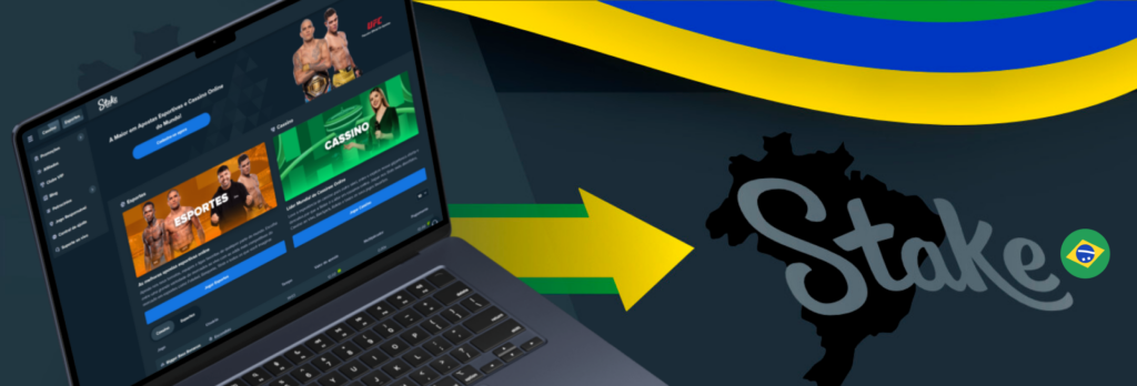 Stake Brasil oferece jogos de cassino, apostas ao vivo e pagamentos rápidos